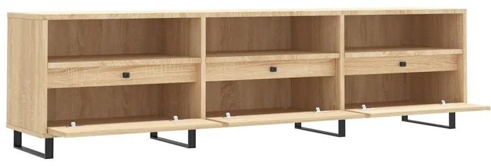 vidaXL Έπιπλο Τηλεόρασης Sonoma Δρυς 150x30x44,5 εκ. Επεξ. Ξύλο