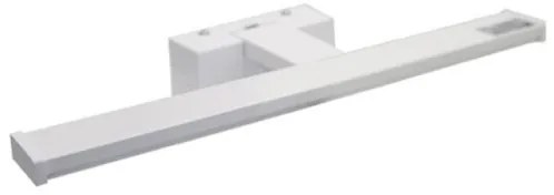 Απλίκα Φωτιστικό Τοίχου Μπάνιου LED 12W IP44 4000K 60x13,8 Lumen-3-6001210-Λευκό 3-6001210