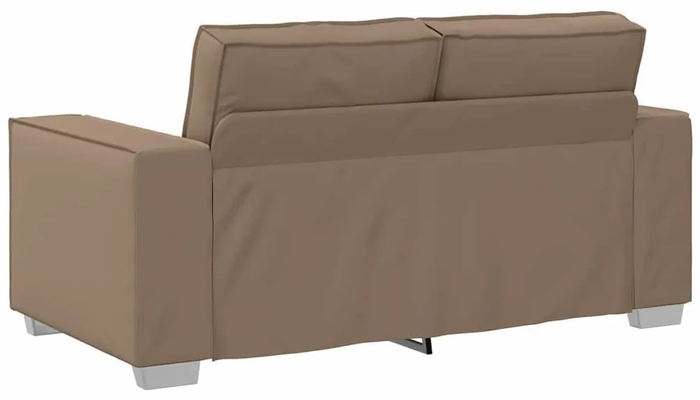 vidaXL Καναπές Loveseat Καφέ 120 εκ από Συνθετικό Δέρμα