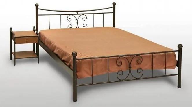 Κρεβάτι ΠΕΤΑΛΟΥΔΑ1 για στρώμα 160χ200 υπέρδιπλο με επιλογές χρωμάτων