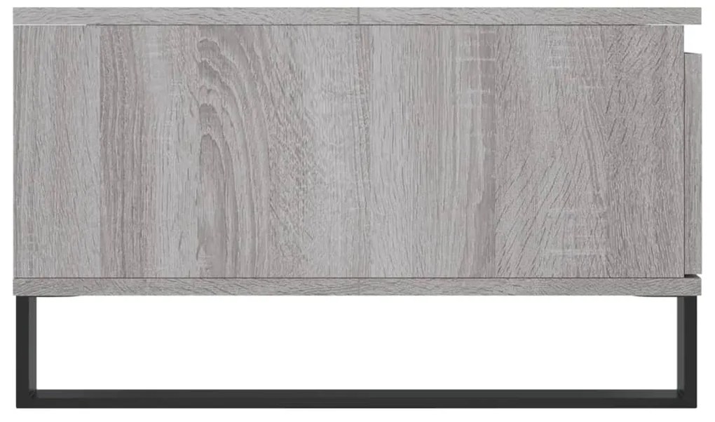 vidaXL Τραπεζάκι Σαλονιού Γκρι Sonoma 90x60x35 εκ. Επεξεργασμένο Ξύλο