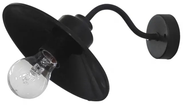 Απλίκα Τοίχου Heronia Petra 31-0581 Black