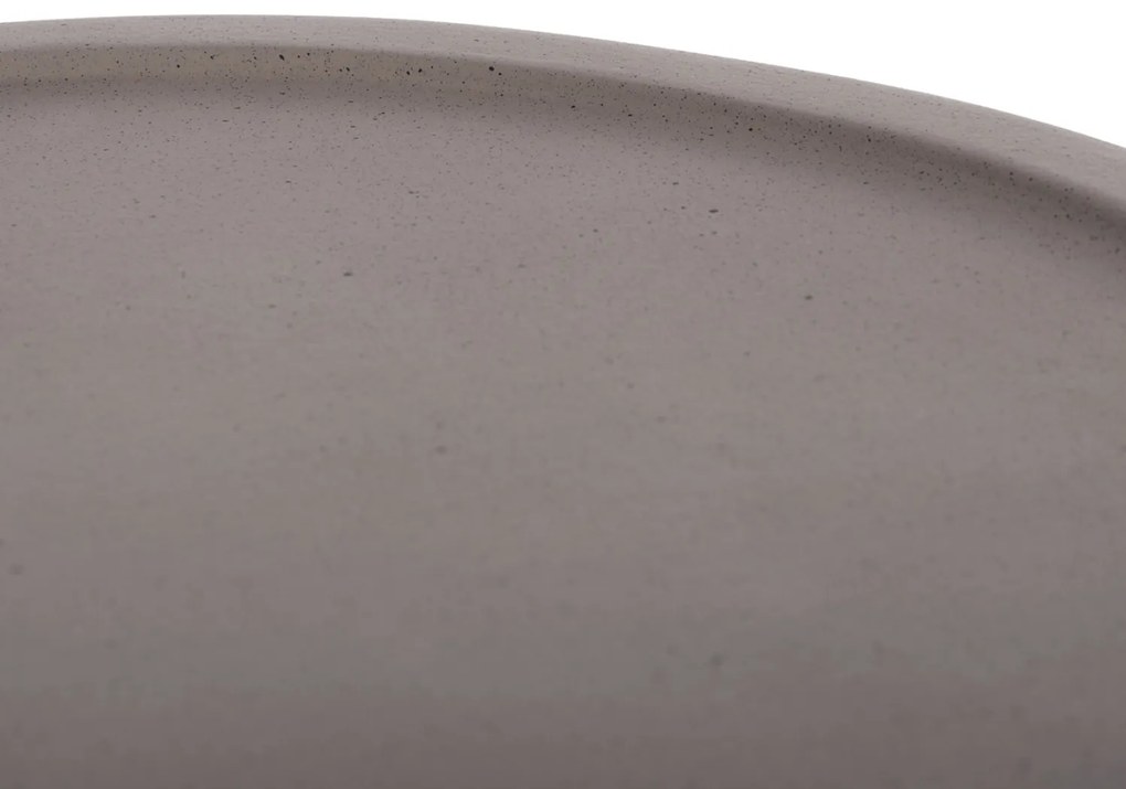 ΒΟΗΘΗΤΙΚΟ ΤΡΑΠΕΖΙ TRED(T) HM18169.03 FIBER CEMENT ΓΚΡΙ-ΦΥΣΙΚΟ RATTAN--Φ40x61Υεκ. - 0535723 - HM18169.03