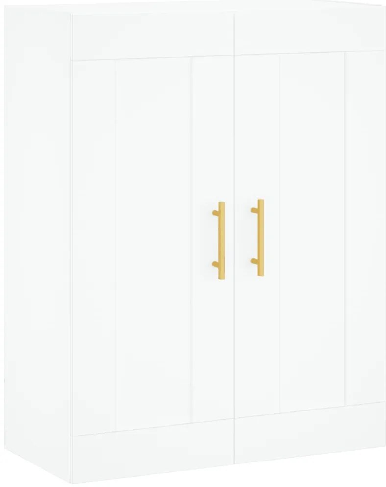 vidaXL Ντουλάπι Λευκό 69,5x34x180 εκ. από Επεξεργασμένο Ξύλο