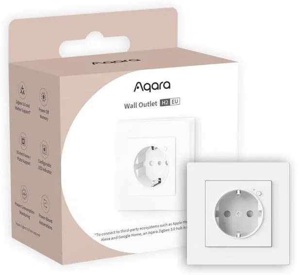 SMART HOME SOCKET WHITE/WP-P01D AQARA