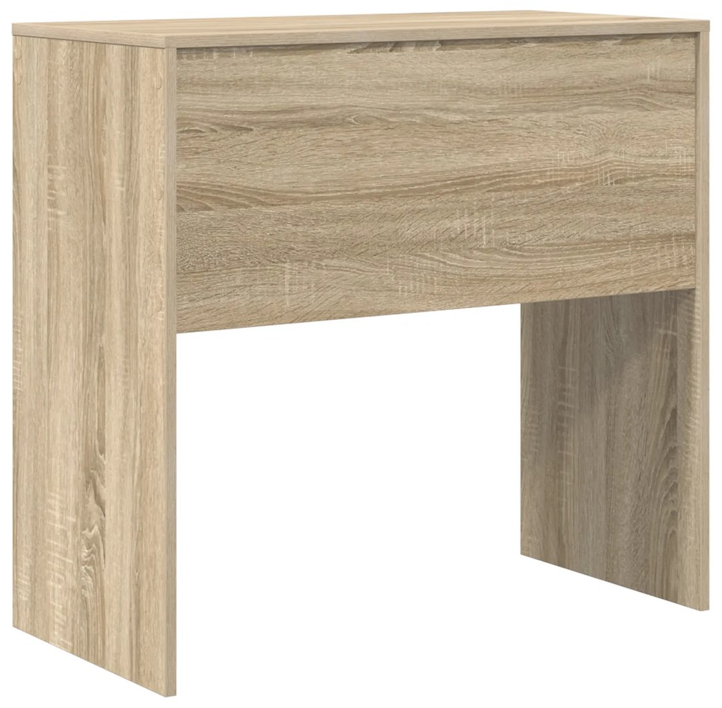 vidaXL Γραφείο Γραφής Sonoma oak Μοριοσανίδα 80 x 40 x 76 εκ. Ανθεκτικό