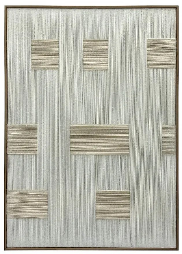 Πίνακας Με Κορνίζα (50x70) Espiel Μπεζ NIM104