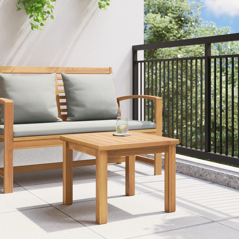 vidaXL Τραπεζάκι σαλονιού Καφέ 45 x 45 x 36 cm Μασίφ ξύλο teak