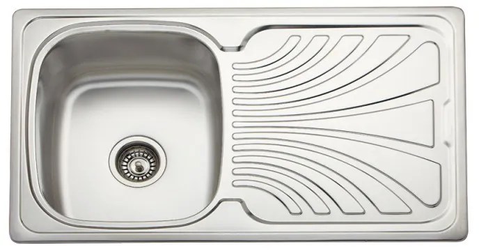 Geman Νεροχύτης Ένθετος Ανοξείδωτος Μ86xΠ50cm Inox