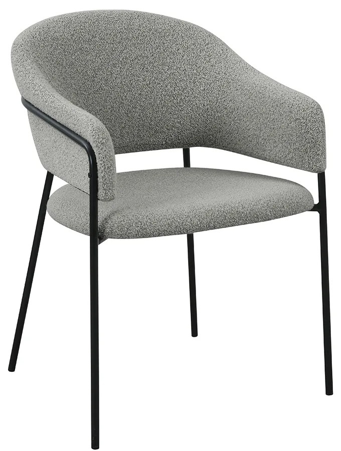 CONNECT ΚΑΡΕΚΛΑ ΓΚΡΙ 57x59xH82cm - 03-0934 - 03-0934