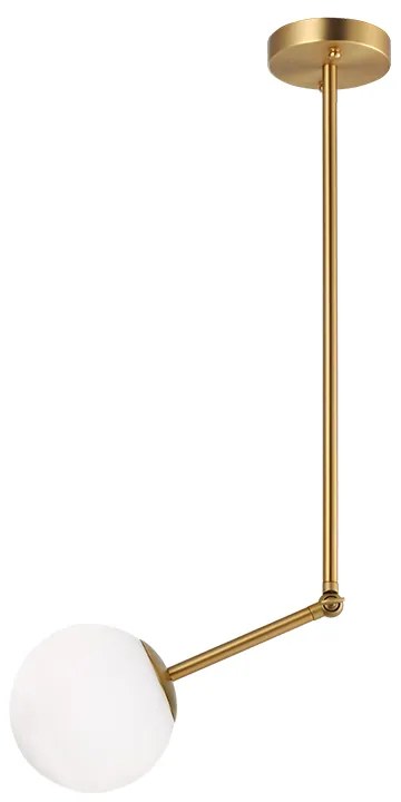 Φωτιστικό Κρεμαστο Aca V260501P THETIS Οξυντέ (Bronzed)