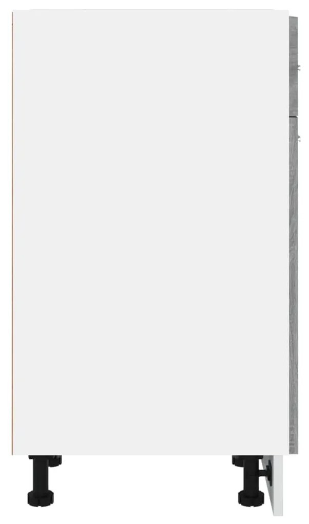 vidaXL Έπιπλο Με Συρτάρι Lyon Γκρι Sonoma 30x46x81,5εκ.