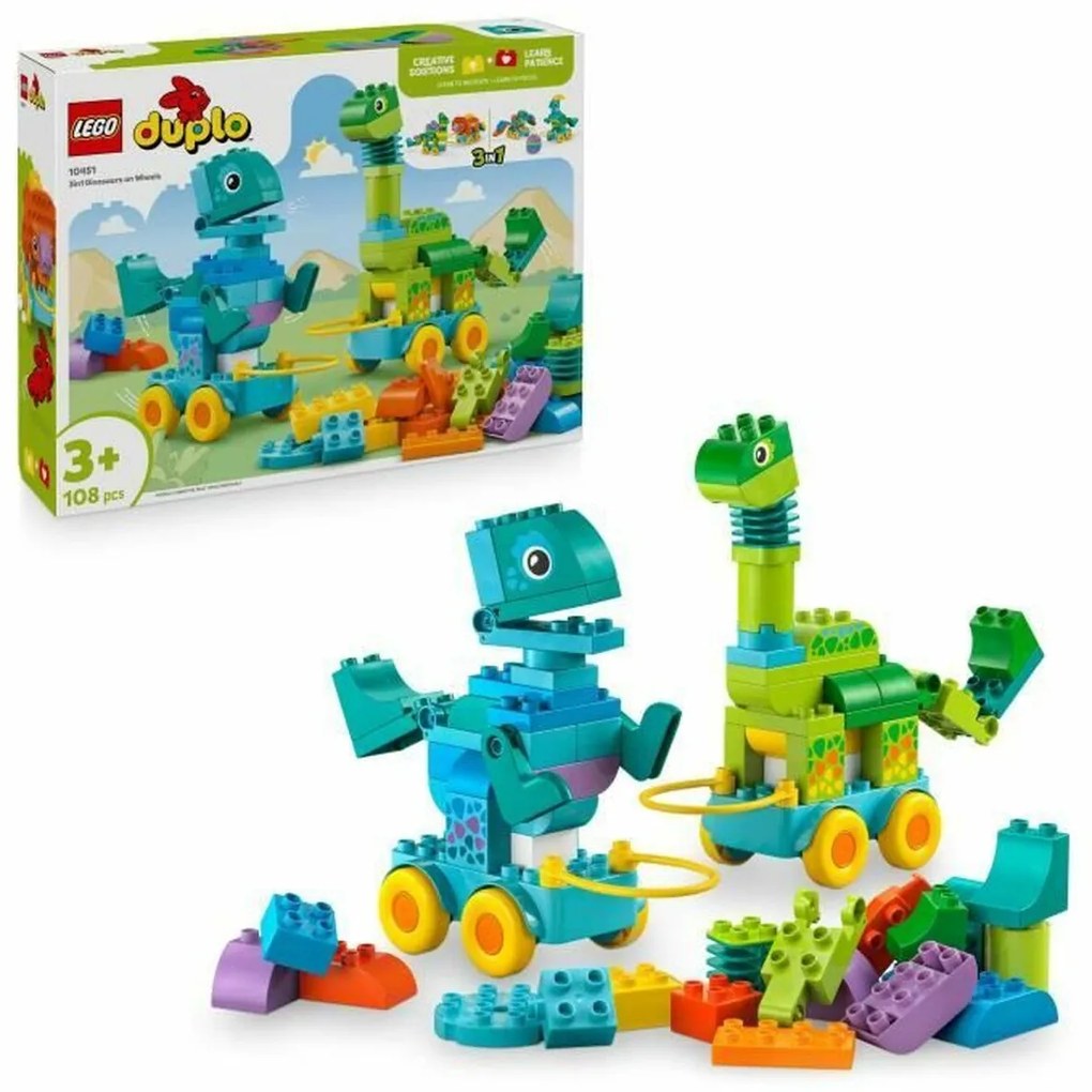 Παιχνίδι Kατασκευή Lego duplo 10451 108 Τεμάχια