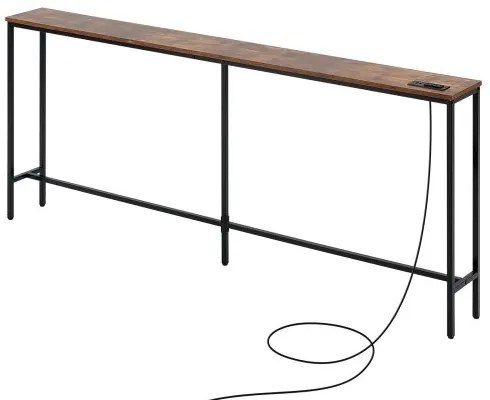 VEVOR Narrow Console Sofa Table Couch Table 70.9” for Entryway &amp; Living Room
