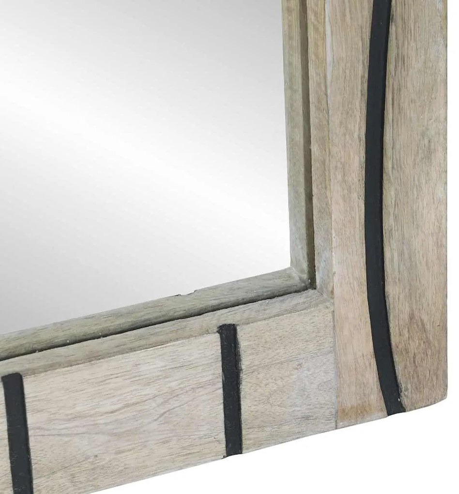 vidaXL Καθρέφτης Μπάνιου με καθρέφτη Καφέ 50 x 2.5 x 70 εκ