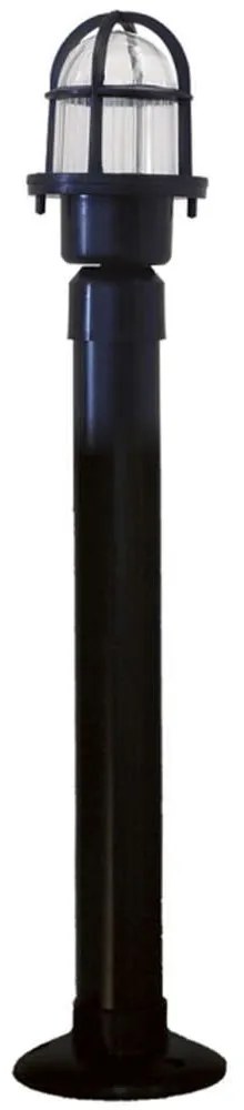 Φωτιστικό Δαπέδου SLP-500ΕΒ Black 118cm 1/L 10-0331 Heronia