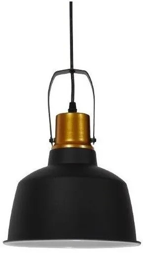 Κρεμαστό Φωτιστικό Οροφής Μαύρο Φ22 GloboStar DEVOTA 01235-1235-Μαύρο 01235