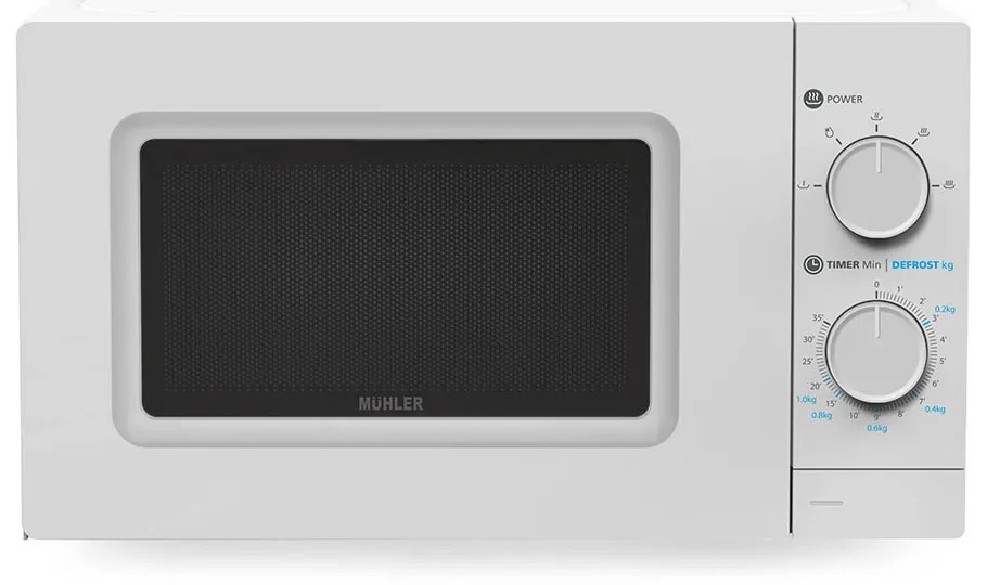 Muhler MO-5009 Φούρνος Μικροκυμάτων 20lt Λευκός