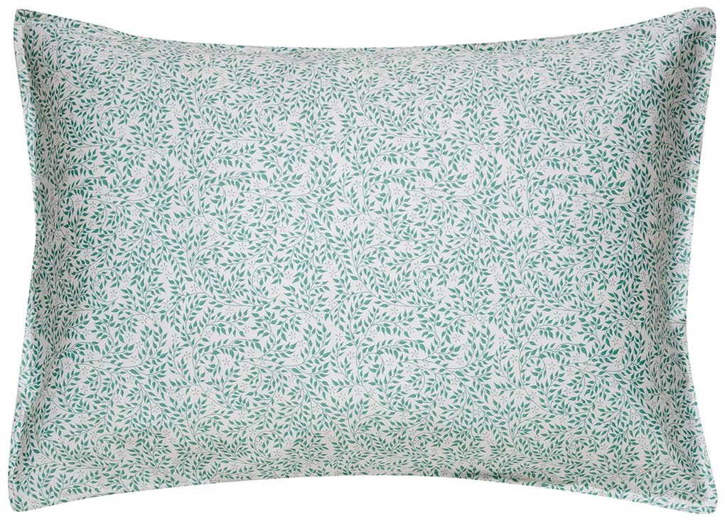 Ζεύγος Μαξιλαροθήκες Oxford (50x70) Kentia Stylish Toile 02 Green Πράσινο