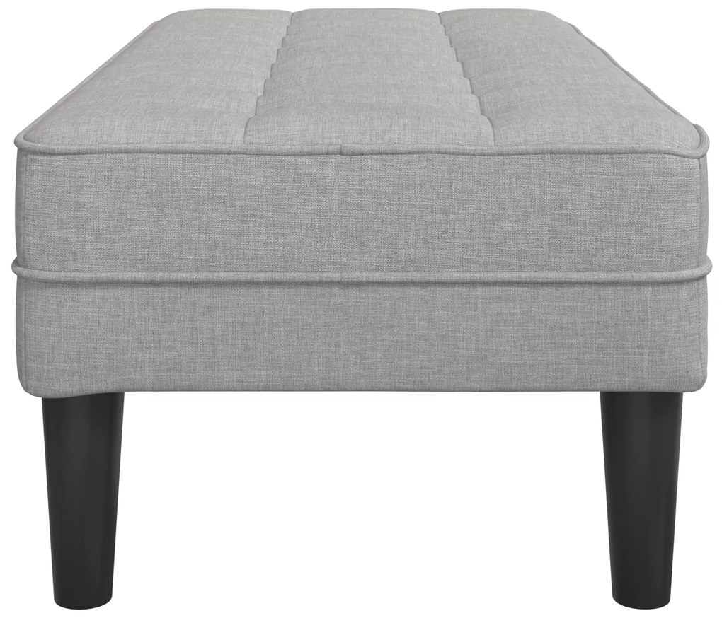 vidaXL Παγκάκι Cloud Γκρι 113x57x39 εκ. Υφάσματος