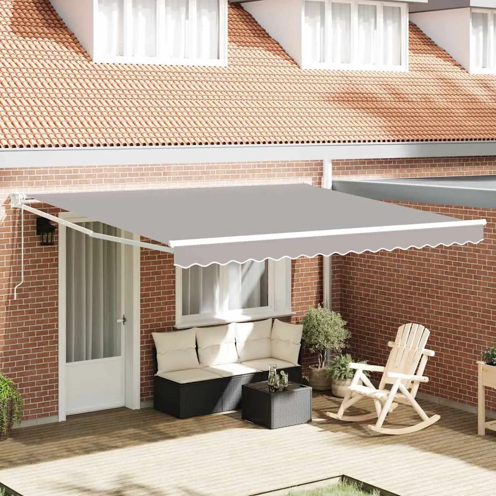 vidaXL Electric Awning 100% Polyester