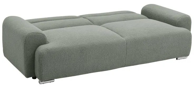 Kαναπές - Kρεβάτι Harmonious 3θέσιος Ύφασμα Λαδί 223,5x92x81 εκ. 223.5x92x81 εκ.