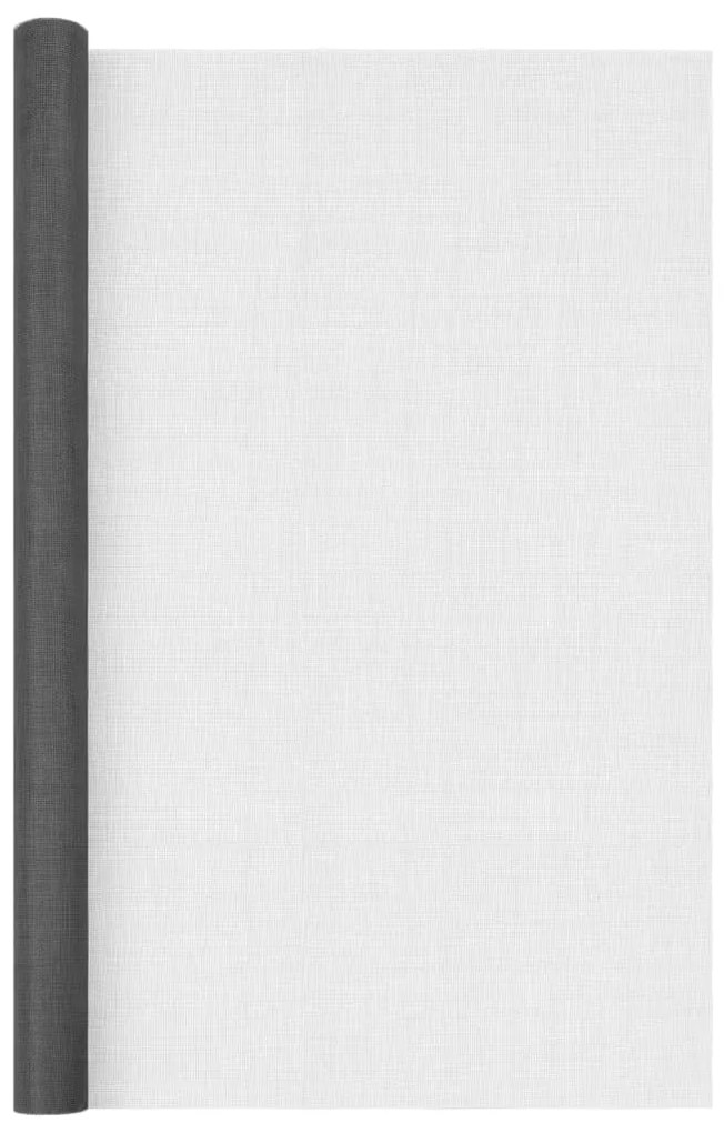vidaXL Πλέγμα / Σήτα Μαύρο 80 x 500 εκ. από Fiberglass