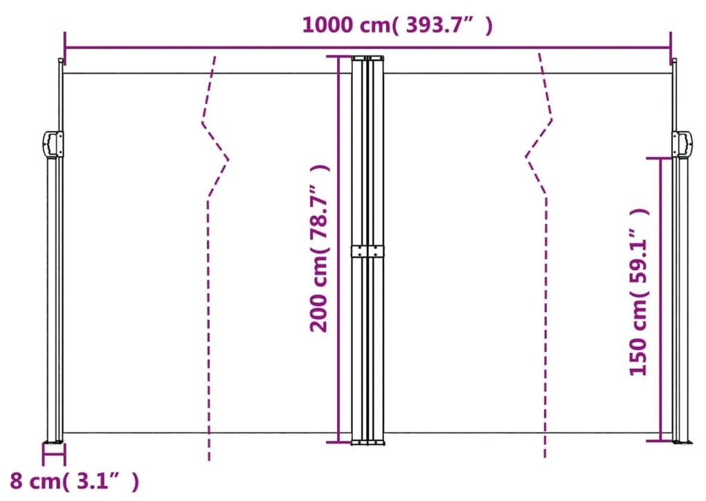 ΣΚΙΑΣΤΡΟ ΠΛΑΪΝΟ ΣΥΡΟΜΕΝΟ ΛΕΥΚΟ 200 X 1000 ΕΚ. 4004766