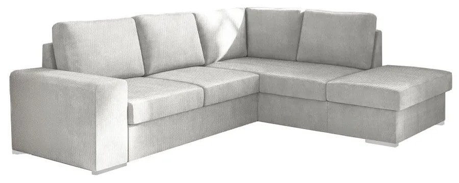 ΚΑΝΑΠΕΣ ΚΡΕΒΑΤΙ ΓΩΝΙΑ ΔΕΞΙΑ EDDI  CREAM 248x213x90