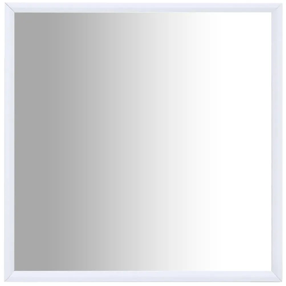 vidaXL Καθρέφτης Λευκός 40 x 40 εκ.