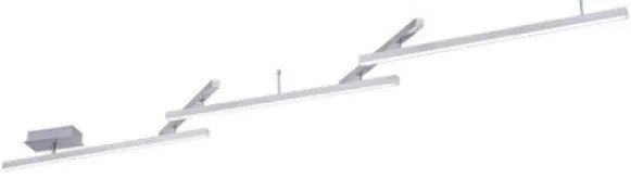 Φωτιστικό Οροφής Led Νίκελ Ματ Melby 651210507 Trio Lighting-651210507-Νίκελ Ματ 651210507