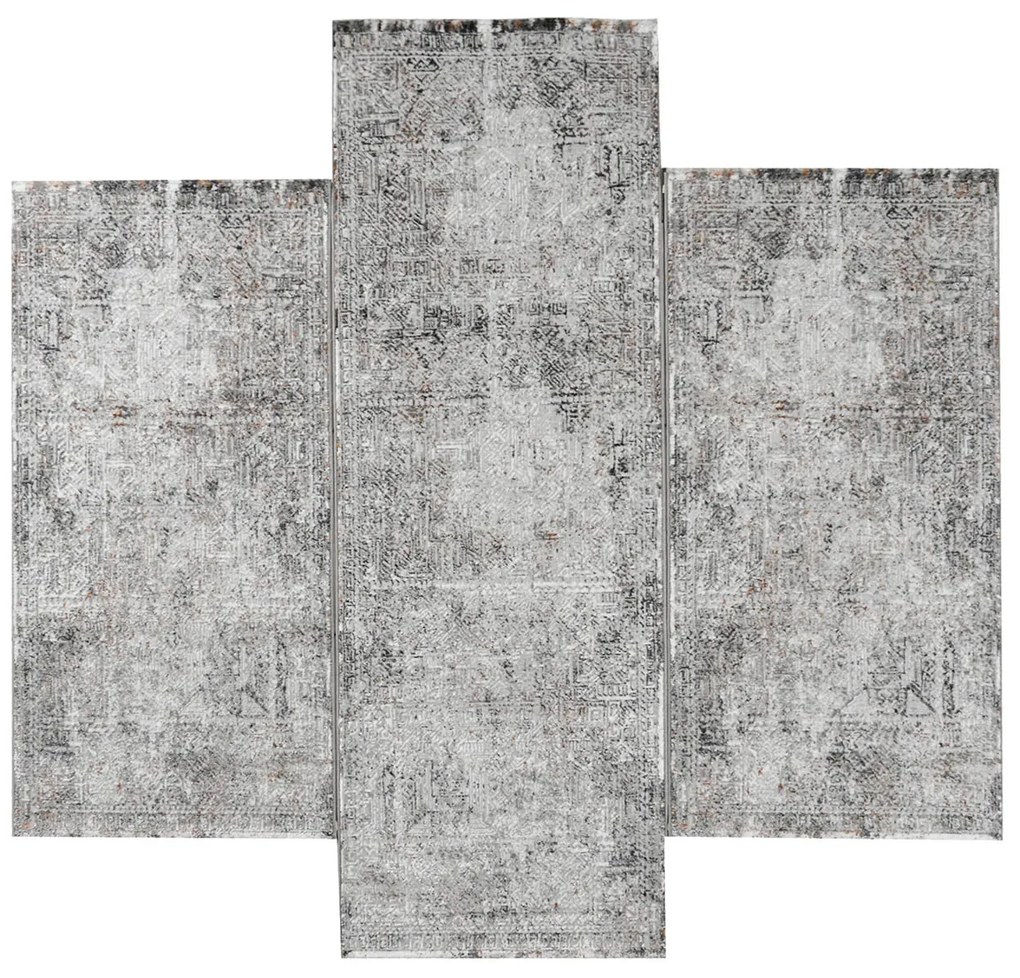 Χαλιά Κρεβατοκάμαρας (Σετ 3τμχ) Polcarpet Venice Merry 329 Multi Grey