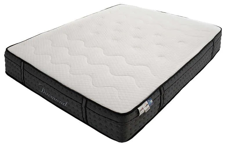 Στρώμα Diamond pakoworld pocket spring+ gel memory foam 25-27cm 160x200εκ