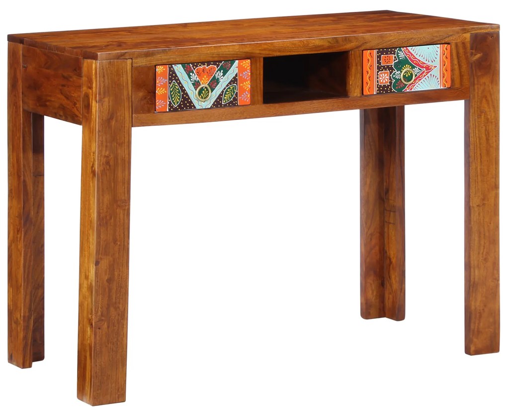 vidaXL Γραφείο 100x50x75 εκ. Μασίφ Ξύλο Ακακίας