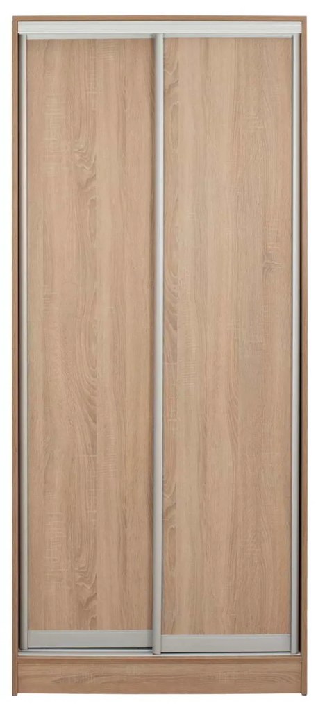 ΝΤΟΥΛΑΠΑ ΣΥΡΟΜΕΝΗ ADLER ΜΕΛΑΜΙΝΗΣ 90x45x210Yεκ. SONAMA OAK 2ΦΥΛΛΗ HM2436.01