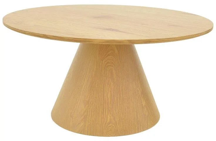 Tραπέζια σαλονιού Donda mdf σετ 2τεμ. sonoma 80x80x45 εκ.