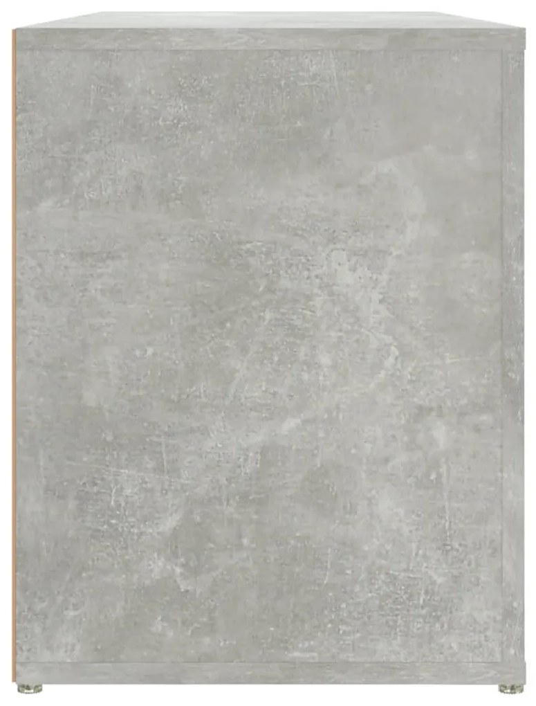 vidaXL Παπουτσοθήκη Γκρι Σκυροδέματος 100x35x45 εκ. Επεξεργασμένο Ξύλο