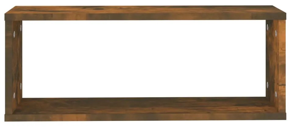 vidaXL Ραφιέρες Τοίχου Κύβοι 6 τεμ. Καπν. Δρυς 60x15x23 εκ. Επεξ. Ξύλο