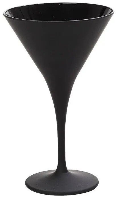 MAYA BLACK ΠΟΤΗΡΙ MARTINI &#039;&#039;ΚΩΝΙΚΟ&#039;&#039; ΜΑΥΡΟ MAT 250CC 10,5Χ17,5ΕΚ ΣΕΤ 6 τμχ - Espiel