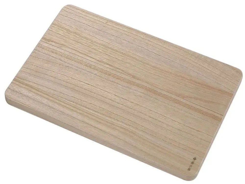 Επιφάνεια Κοπής F-347 53x29,5x2cm Natural Tojiro Wood Paulownia