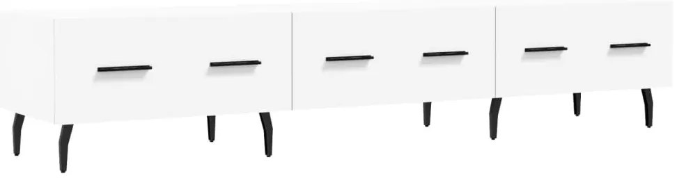 vidaXL Έπιπλο Τηλεόρασης Λευκό 150x36x30 εκ. από Επεξεργασμένο Ξύλο