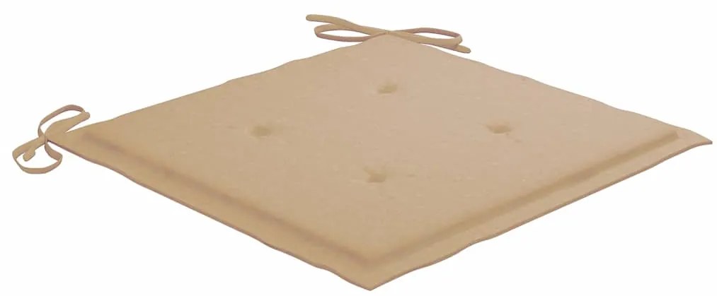 vidaXL Καρέκλες Τραπεζαρίας Εξ. Χώρου 8 τεμ. Ξύλο Ακακίας με Μαξιλάρια