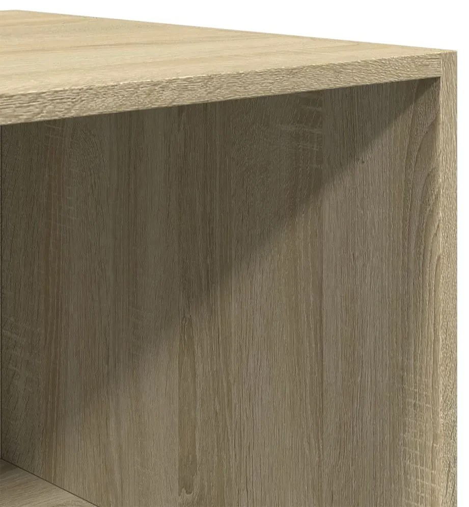 vidaXL Ντουλάπα Χρώμα Sonoma Δρυς 50 x 50 x 200 εκ. από Επεξ. Ξύλο