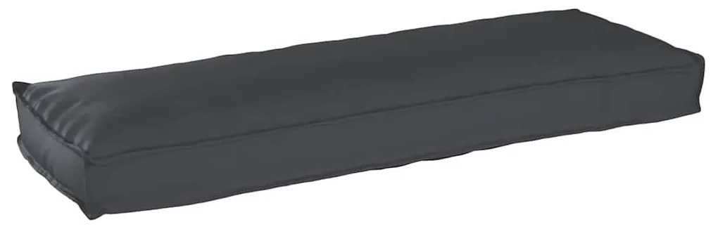 vidaXL Μαξιλάρι παλέτας για πάγκο Μαύρο 120 x 40 x 8 εκ Ύφασμα Oxford