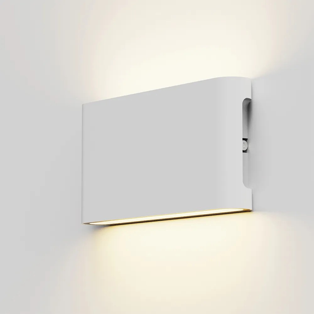 Niskey - LED 14W 3CCT Up and Down Wall Light in White Color (80204130)