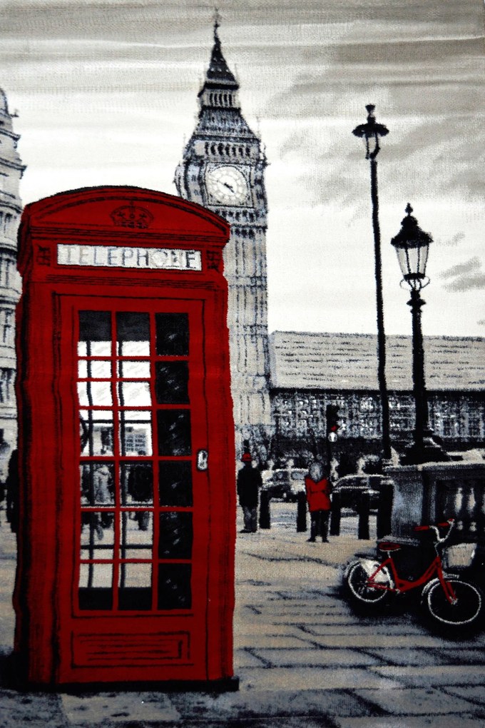 Χαλί Pop Art 5318 Sand-Red 200X290cm