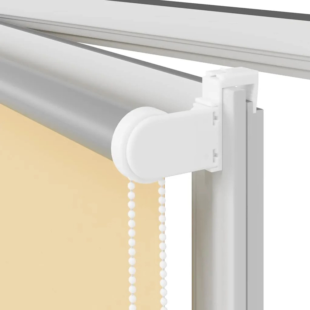 Roller Blind Blackout Μπεζ 135x210 cm Πλάτος υφάσματος 131,6cm - Μπεζ