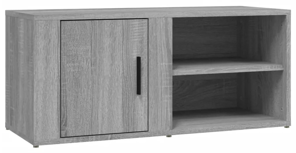 vidaXL Έπιπλα Τηλεόρασης 2 τεμ. Γκρι Sonoma 80x31,5x36 εκ. Επεξ. Ξύλο