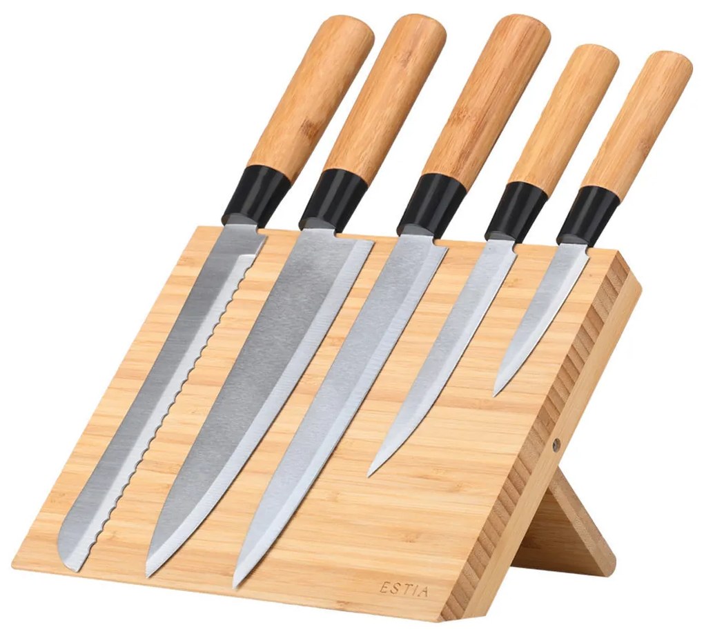 Βάση Για Μαχαίρια Bamboo Με Μαγνήτη Estia 01-30735