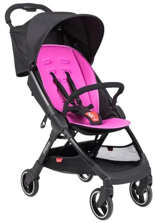 Phil &Teds Go™ V1 βρεφικό καρότσι, Raspberry